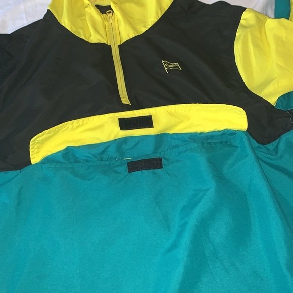 Gently Loved Brooklyn 100% Polyester Unisex Windbreaker Hoodie *No Drawstrings* - Picture 3 of 12